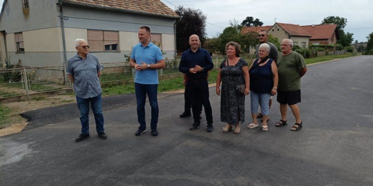 Obnovljena većina prometnice kroz Imsovac, preostalih 600 metara čeka drugu fazu radova