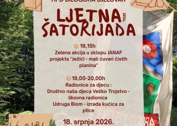 HPD Bilogora organizira Ljetnu šatorijadu ispunjenu druženjem, radionicama i boravkom u prirodi