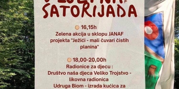 HPD Bilogora organizira Ljetnu šatorijadu ispunjenu druženjem, radionicama i boravkom u prirodi