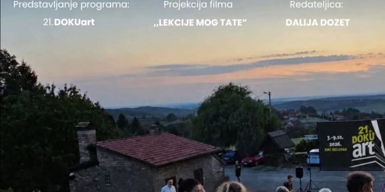 Filmska večer pod zvijezdama na Bilogori: DOKUart stiže na izletište „Vrata Bilogore”