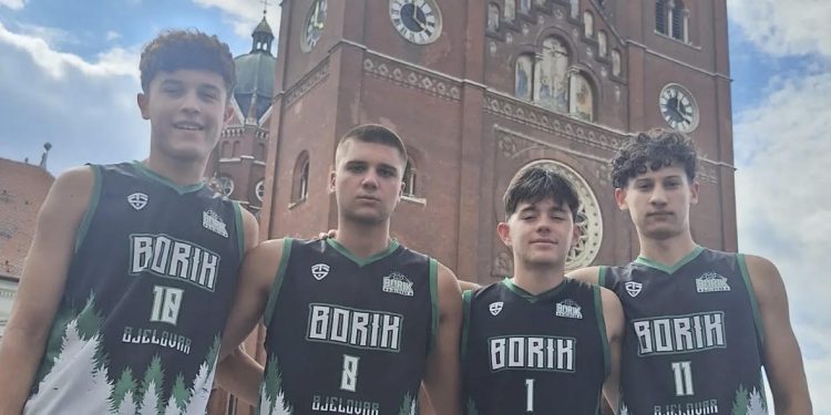 Đakovo ovog vikenda postaje središte hrvatske 3×3 košarke: Mladi košarkaši KK Borik Bjelovar u borbi za naslov prvaka