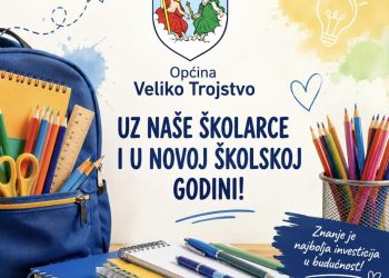 Općina Veliko Trojstvo i ove godine osigurava školski pribor za sve osnovnoškolce