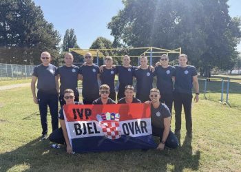 Bjelovarski vatrogasci ispisali povijest: JVP Bjelovar osvojio zlato na vatrogasnoj Olimpijadi!