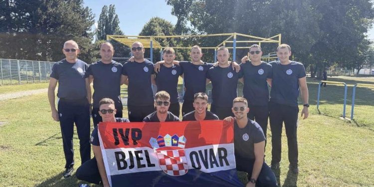 Bjelovarski vatrogasci ispisali povijest: JVP Bjelovar osvojio zlato na vatrogasnoj Olimpijadi!