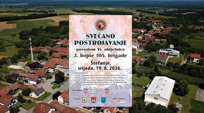 35 godina 2. bojne 105. brigade: Štefanje danas okuplja branitelje i suborce
