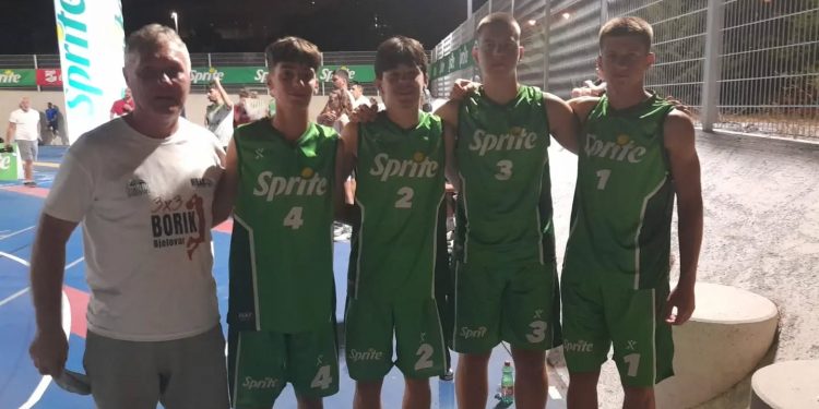 KK Borik osvojio zlato na državnoj završnici Sprite 3×3 CUP-a u Rijeci