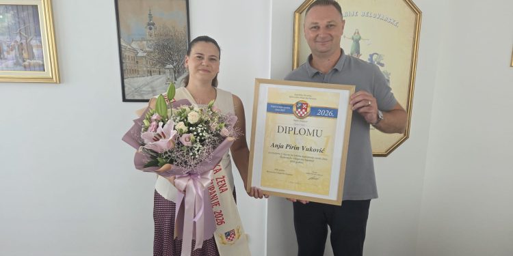 Anja Pirin Vuković predstavlja BBŽ na izboru najuzornije hrvatske seoske žene