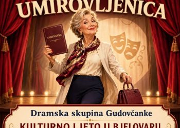 Večer smijeha u Bjelovaru: Gudovčanke na Kulturnom ljetu izvode „Novu umirovljenicu“