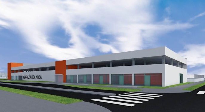 Bjelovarska bolnica planira izgradnju javne garaže s 250 novih parkirnih mjesta
