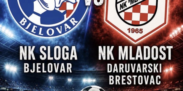 Sloga Bjelovar u nedjelju dočekuje Mladost iz Daruvarskog Brestovca