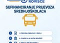 Općina Rovišće i ove godine sufinancira prijevoz srednjoškolaca