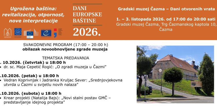 Nakon osam godina ponovno otvara vrata: Gradski muzej Čazma poziva na Dane otvorenih vrata