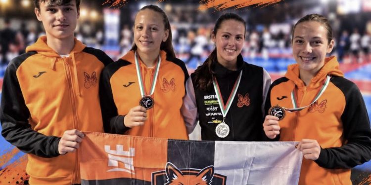 Tri medalje za FOX Bjelovar u Bugarskoj: „Veliki klub iz malog grada” ponovno pokazao kvalitetu