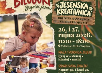 Jesen na Bilogori u znaku kreativnosti: mališani će izrađivati i puštati zmajeve