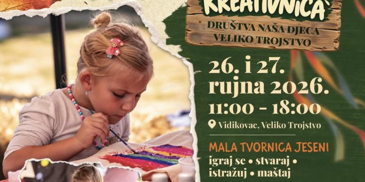 Jesen na Bilogori u znaku kreativnosti: mališani će izrađivati i puštati zmajeve