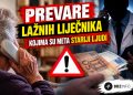Lažni liječnici u jednom danu prevarili četiri starije žene za 33.000 eura! Izmišljali bolesti članova obitelji i odnosili novac i zlato