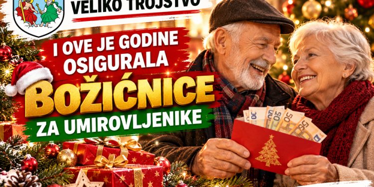 Općina Veliko Trojstvo isplaćuje božićnice od 50 eura: Evo tko ima pravo i do kada se treba prijaviti