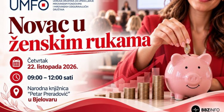 Kako bolje upravljati novcem i osigurati mirniju budućnost? U Bjelovar stižu stručnjakinje, ulaz je besplatan!