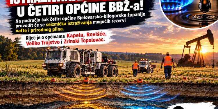 INA istražuje naftu i plin u četiri općine BBŽ-a! Seizmička mjerenja u Kapeli, Rovišću, Velikom Trojstvu i Zrinskom Topolovcu