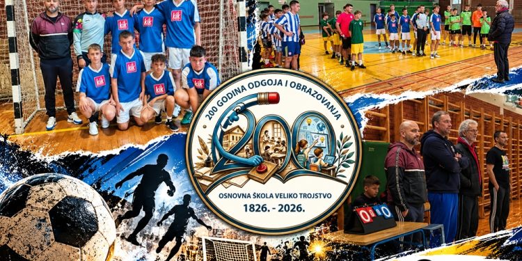 Učenici OŠ Veliko Trojstvo osvojili treće mjesto u skupini na međuopćinskom natjecanju u futsalu