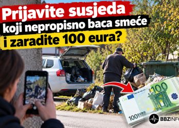 Prijavite susjeda koji nepropisno baca smeće i zaradite 100 eura? Rijeka sprema novu mjeru, bi li prošla i kod nas??