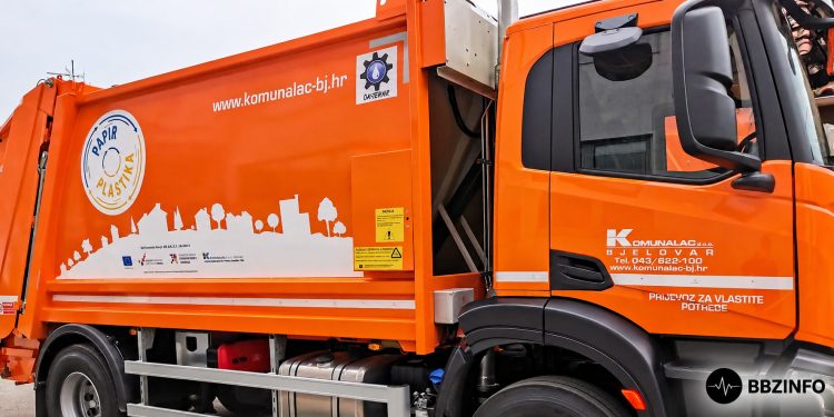 Komunalac Bjelovar podsjeća građane: odvoz papira i plastike iz Kapele, spremnike iznesite na vrijeme
