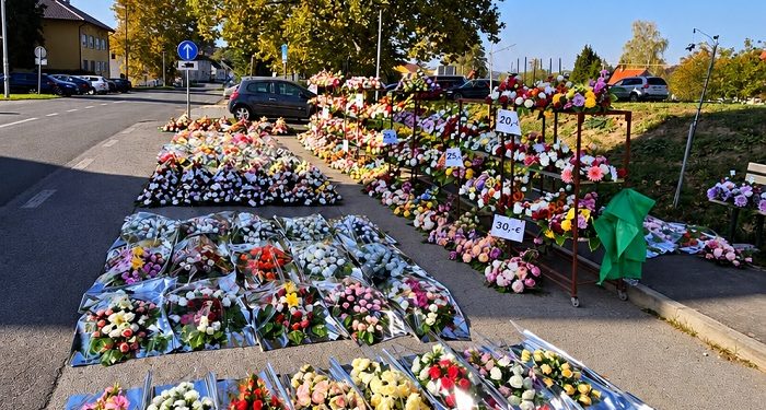 Pripreme za blagdan Svih svetih već su počele: U Đulovcu danas možete kupiti cvjetne aranžmane, ali samo do 14 sati!