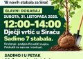 Sirač će u dva dana dobiti 18 novih stabala: Mještani pozvani na zajedničku sadnju