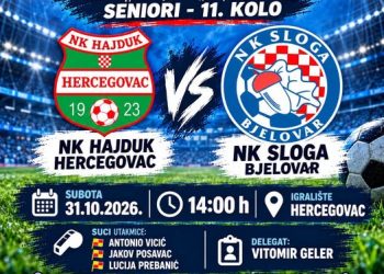 Sloga Bjelovar nakon dvije pobjede gostuje kod lidera: Može li iznenaditi Hajduk iz Hercegovca?