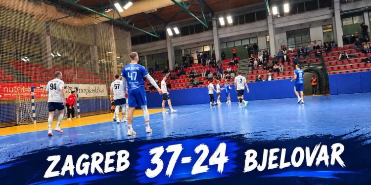 Bjelovar vodio protiv Zagreba, a onda je uslijedio preokret: Prvak slavio s 13 golova razlike