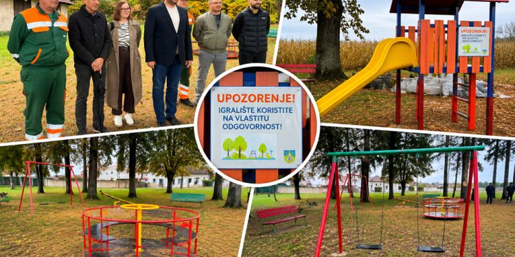 U Klokočevcu obnovljena sva tri dječja igrališta! Stiže i nogostup do škole, a uređuje se cesta prema groblju
