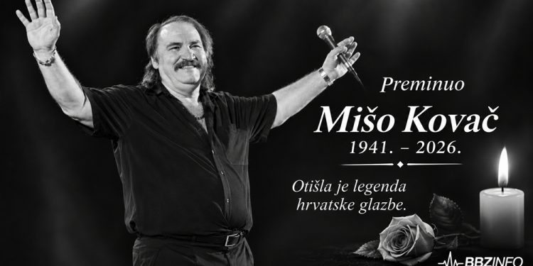 Preminuo je Mišo Kovač: Otišao je jedan od najvećih glasova hrvatske glazbe