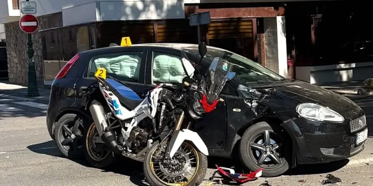 Teška prometna nesreća u Bjelovaru: Motociklist se bori za život nakon sudara s automobilom