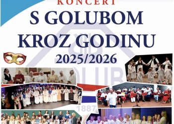 Bjelovar ove subote čeka večer za pamćenje! „Golub” priprema spektakl pjesme, plesa i tamburice, a ulaz je besplatan