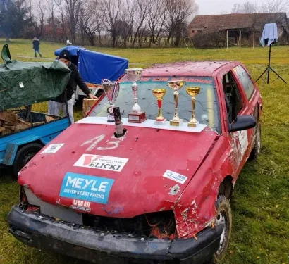 Drama na prvoj autocross utrci u Dežanovcu: Dva automobila završila na krovu, srećom nema ozlijeđenih!