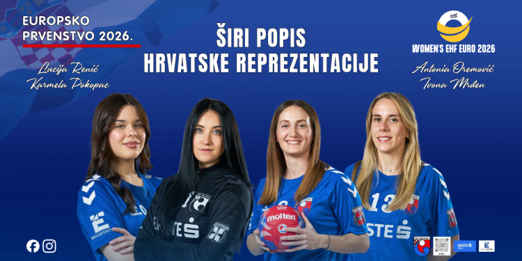 Veliko priznanje za ŽRK Bjelovar: Čak četiri rukometašice na popisu Hrvatske za EURO 2026.!