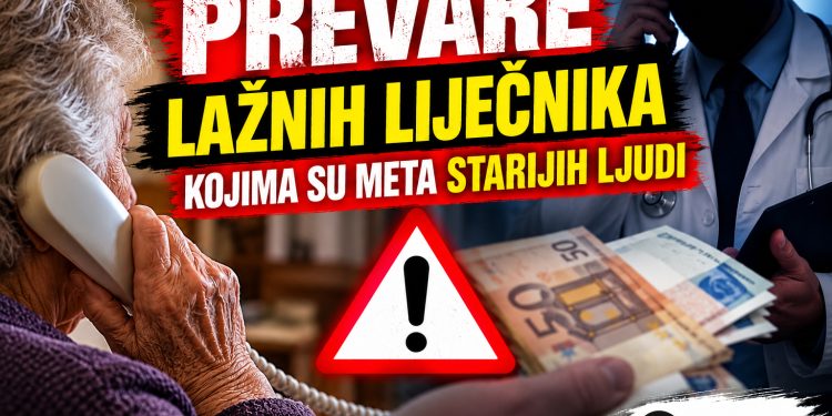 Lažni liječnici u jednom danu prevarili četiri starije žene za 33.000 eura! Izmišljali bolesti članova obitelji i odnosili novac i zlato