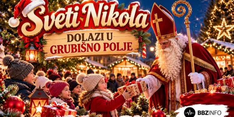 Sveti Nikola stiže u Grubišno Polje: Grad poziva roditelje da prijave djecu za darivanje