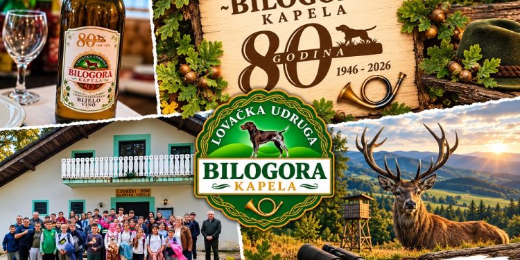Osam desetljeća lovačke tradicije u Kapeli: LU „Bilogora” proslavila 80 godina djelovanja