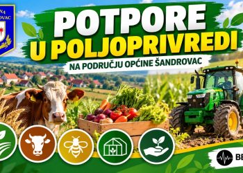 Općina Šandrovac daje do 600 eura potpore poljoprivrednicima: Prijave od 28. listopada do 28. studenoga