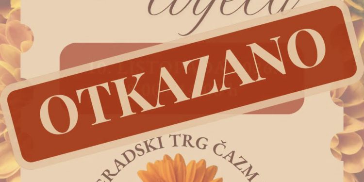 Loše vrijeme pokvarilo planove: Otkazan Jesenski sajam cvijeća u Čazmi!