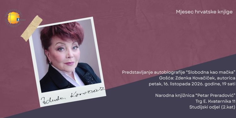 Glazbena legenda Zdenka Kovačiček stiže u Bjelovar! Otkriva priču o životu, slavi i više od 65 godina karijere