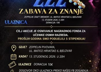 Zabava koja mijenja budućnost učenika: Bjelovarski Lionsi organiziraju humanitarnu večer uz Flash Back i bogatu tombolu!
